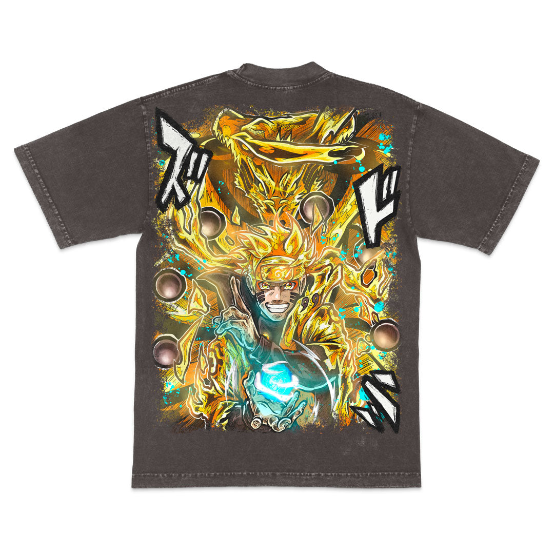 Fox Master Heavyweight Mineral Wash Tee - Cocoa