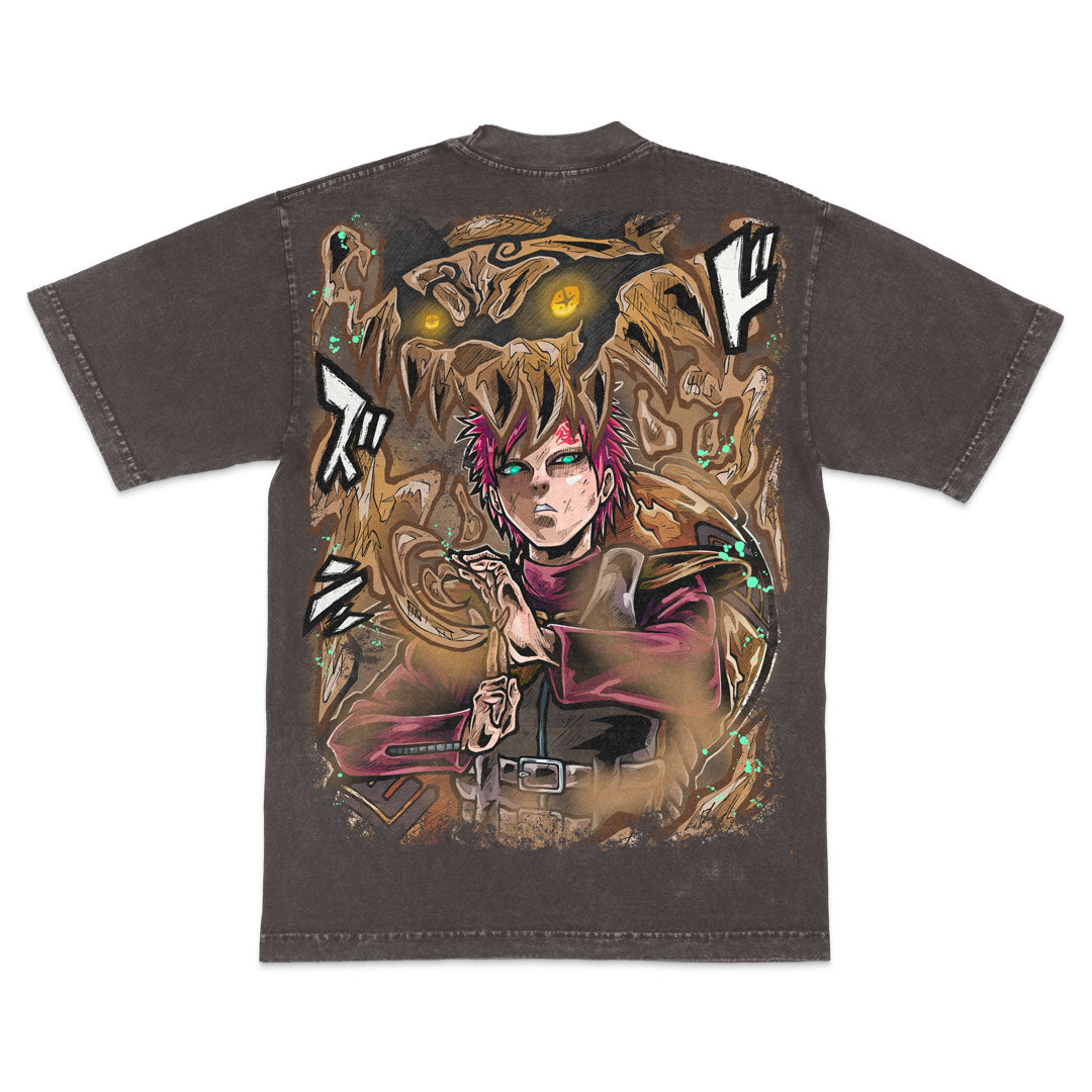 Desert's Wrath Heavyweight Mineral Wash Tee - Cocoa