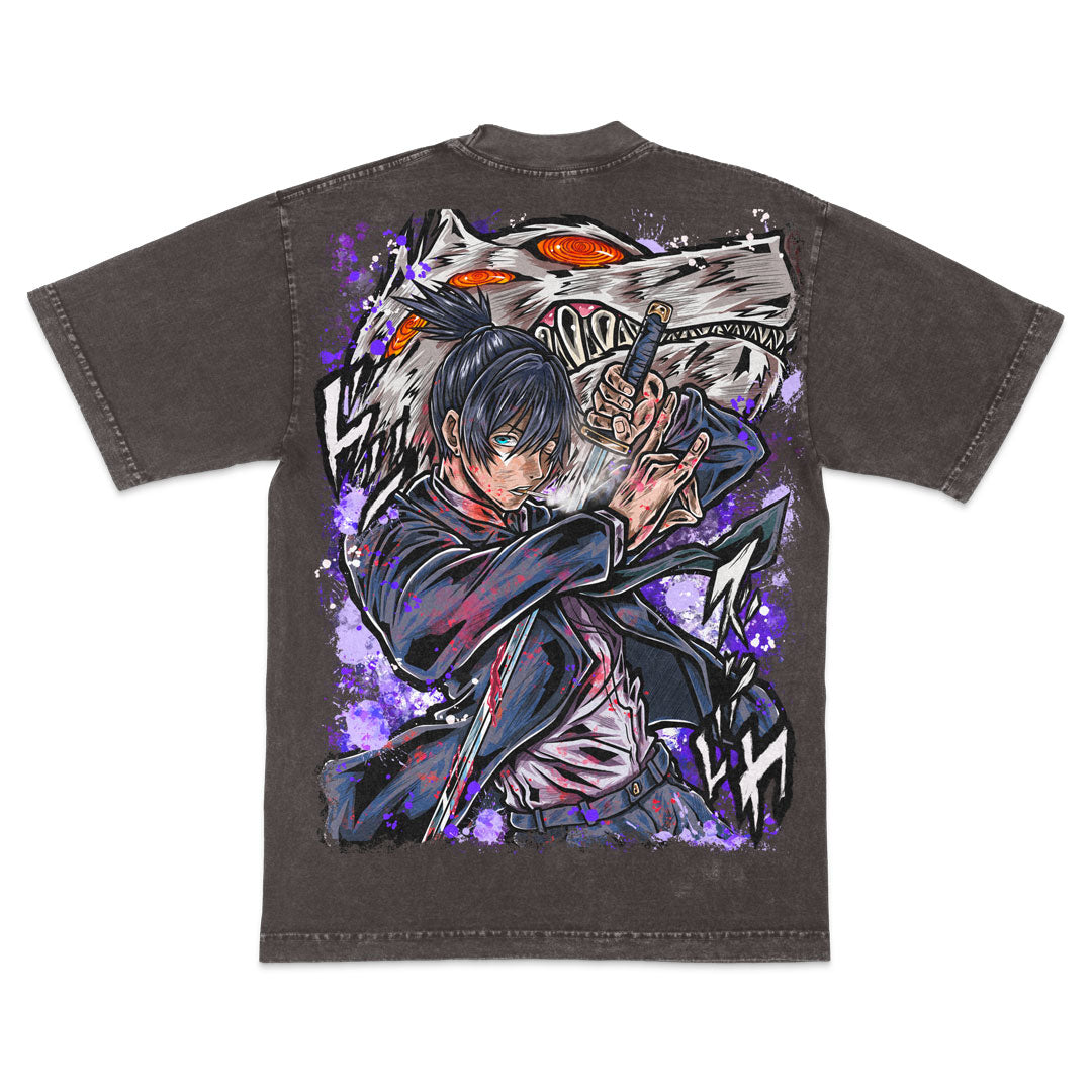 Kon Heavyweight Mineral Wash Tee - Cocoa