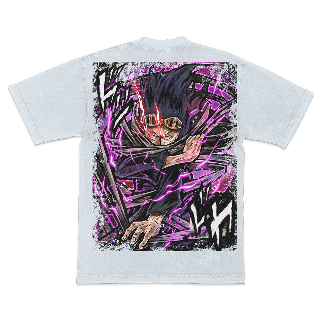 Erasure Heavyweight Mineral Wash Tee - Ice Grey