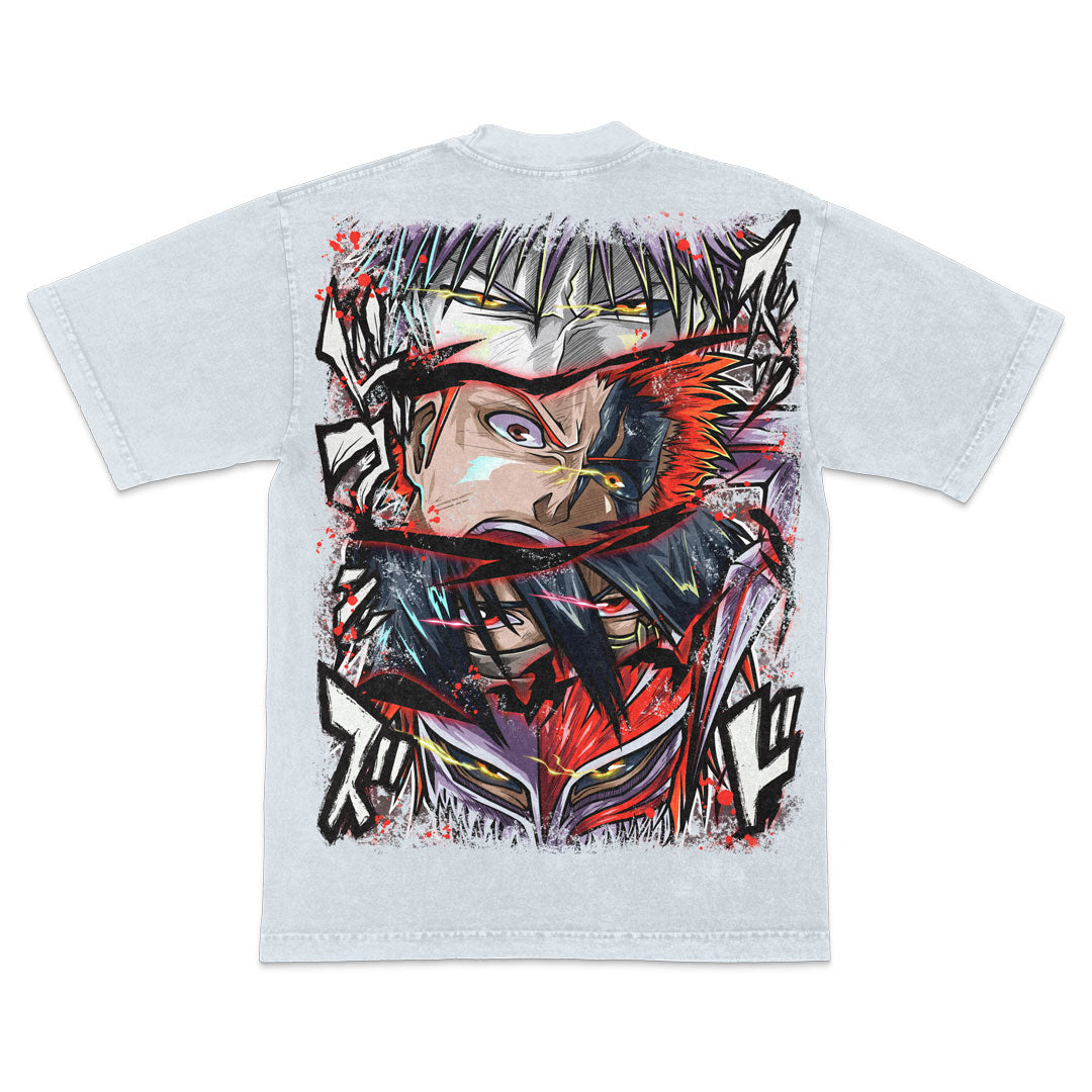 Multiform Heavyweight Mineral Wash Tee - Ice Grey