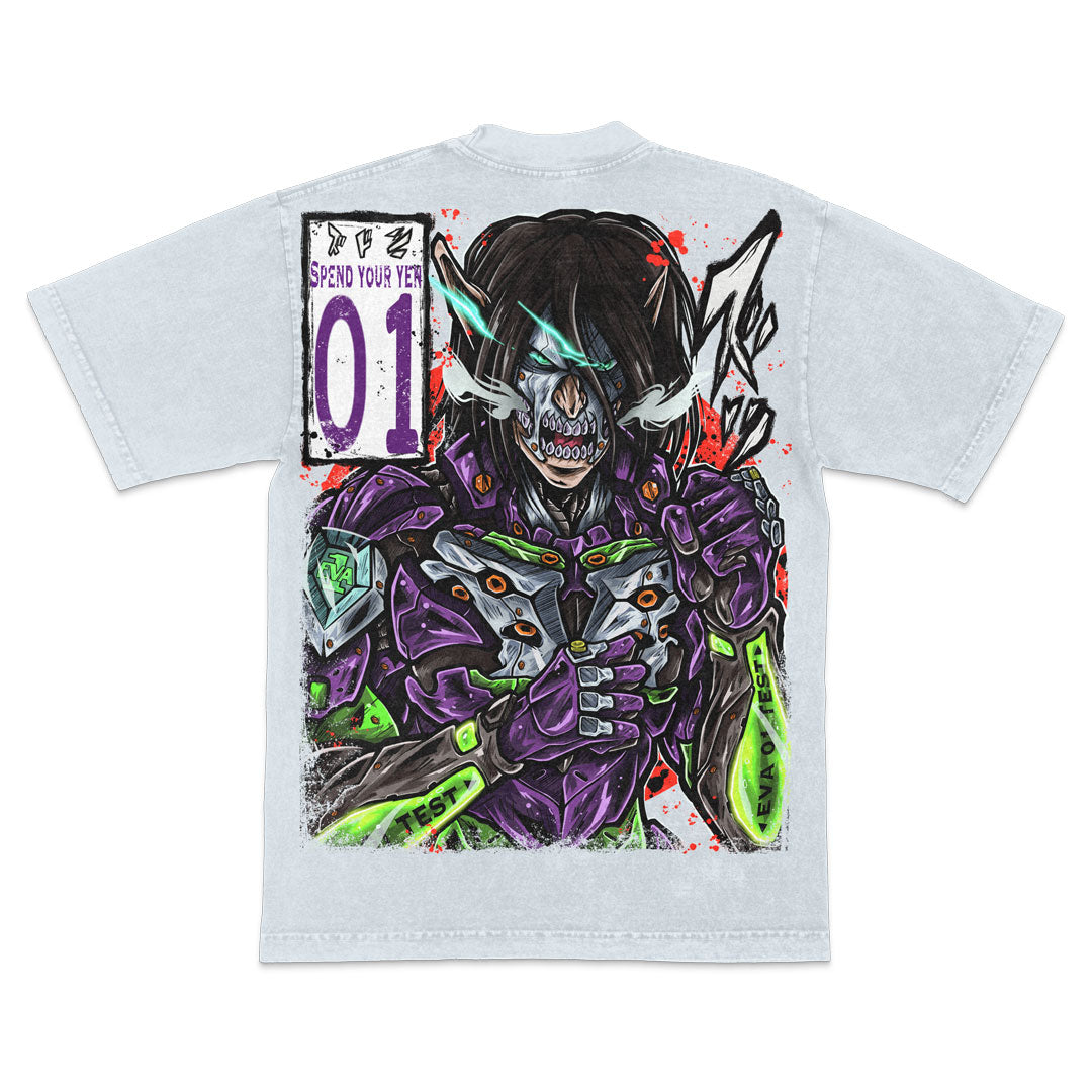 Unit: AOT Heavyweight Mineral Wash Tee - Ice Grey