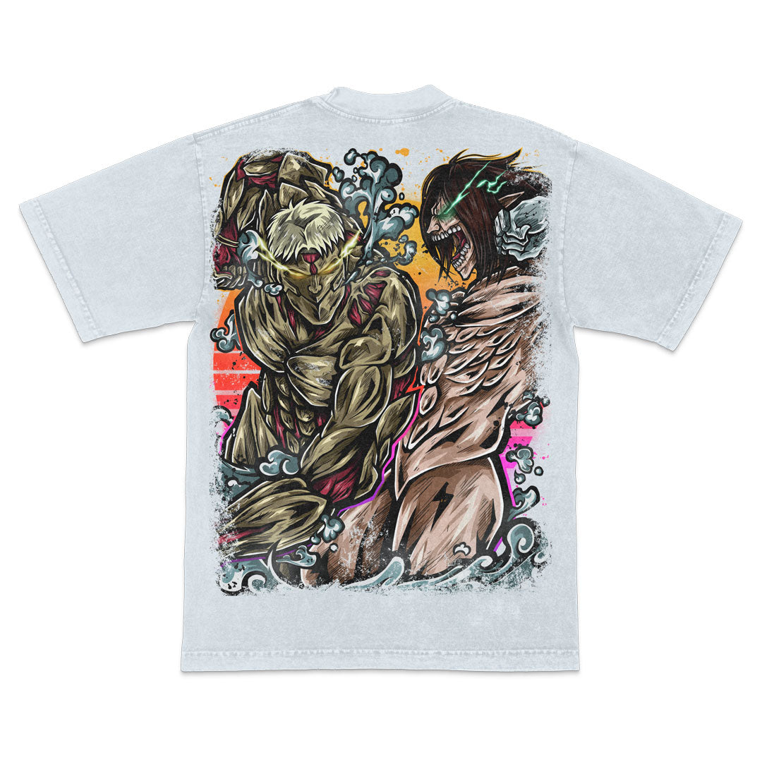 Survival Heavyweight Mineral Wash Tee - Ice Grey