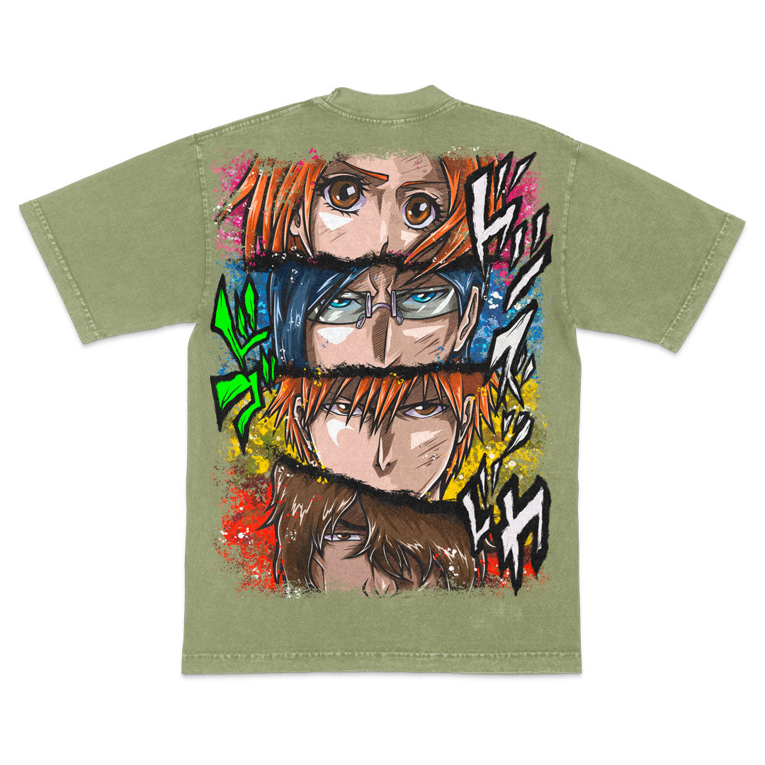 Team Ichigo Heavyweight Mineral Wash Tee - Matcha