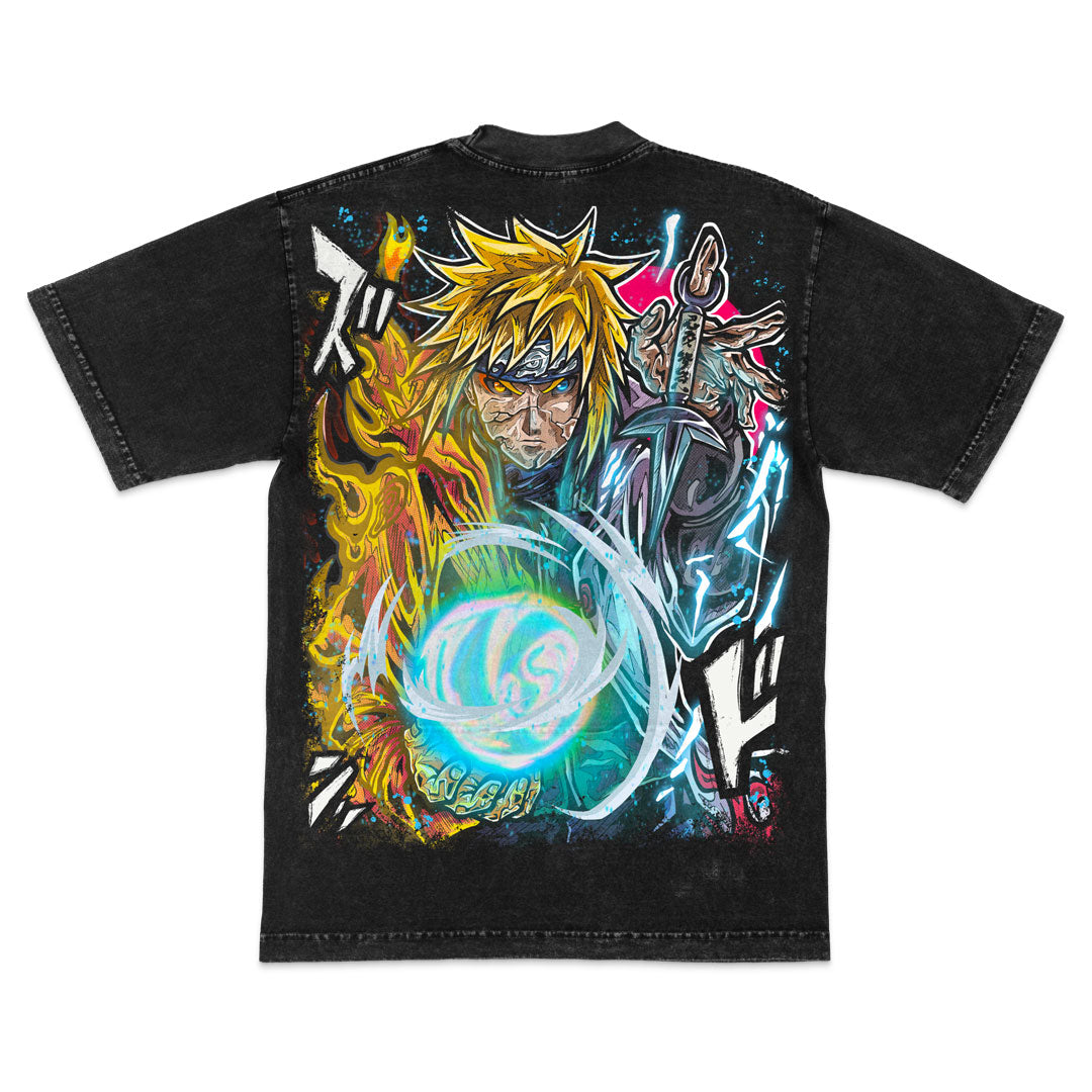 Flashpoint Fury Heavyweight Mineral Wash Tee - Black