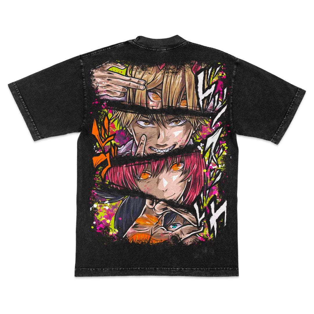 Public Safety Heavyweight Mineral Wash Tee - Black