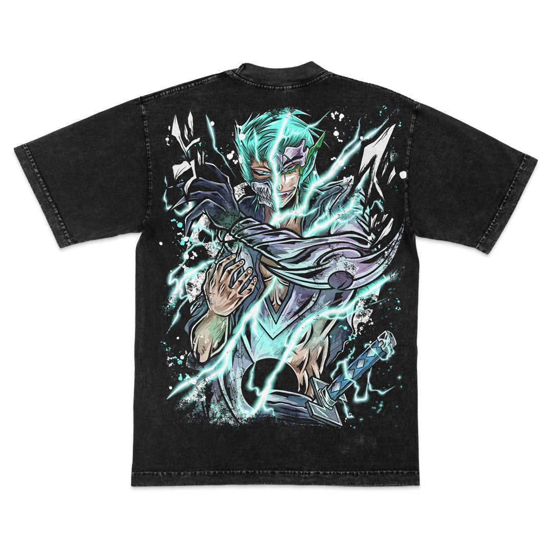 Pantera Heavyweight Mineral Wash Tee - Black