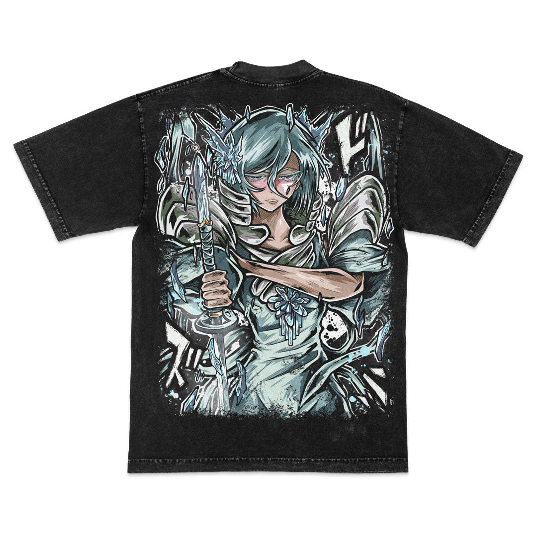 Hakka no Tagame Heavyweight Mineral Wash Tee - Black