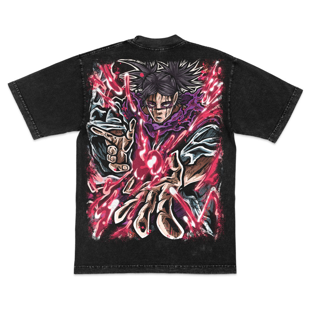 Artery Assassin Heavyweight Mineral Wash Tee - Black