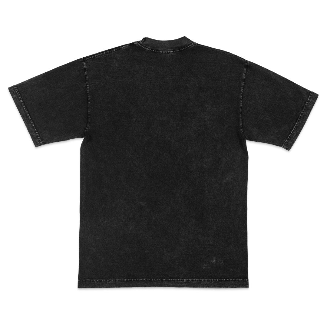 Rivals of Hage Heavyweight Mineral Wash Tee - Black