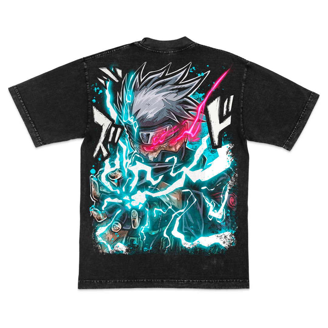 Storm's Chosen Heavyweight Mineral Wash Tee - Black