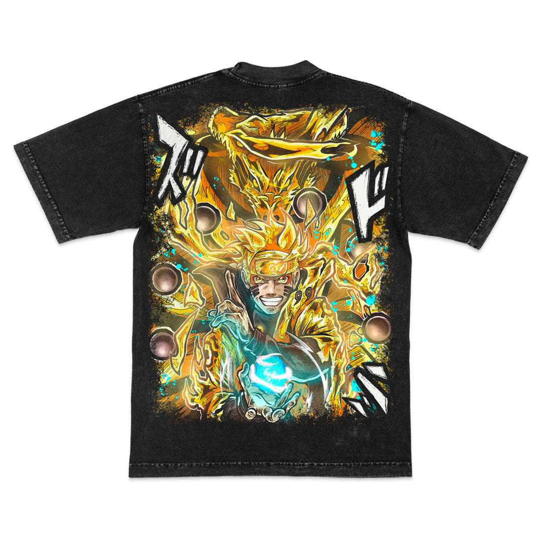 Fox Master Heavyweight Mineral Wash Tee - Black