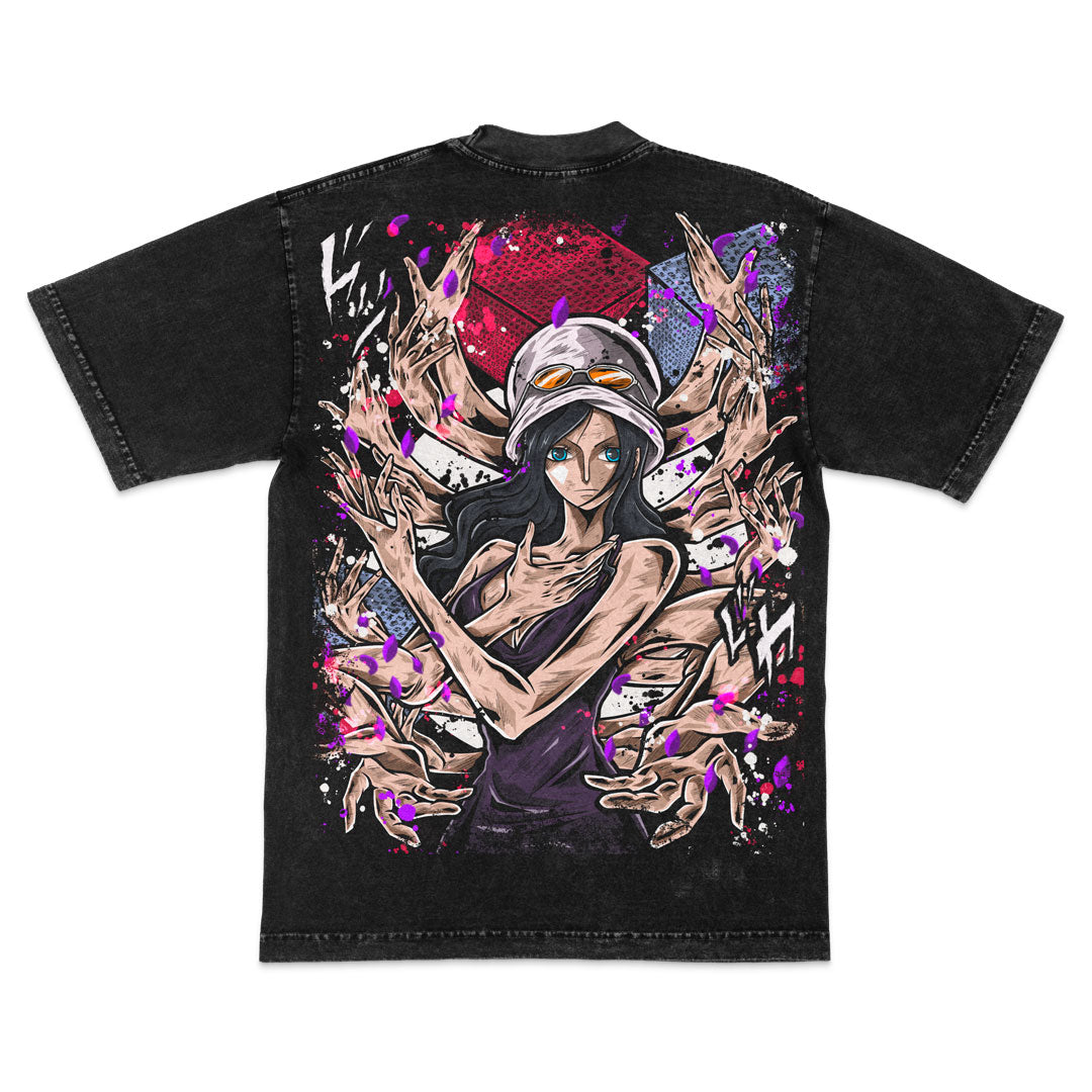 Devil Child Heavyweight Mineral Wash Tee - Black