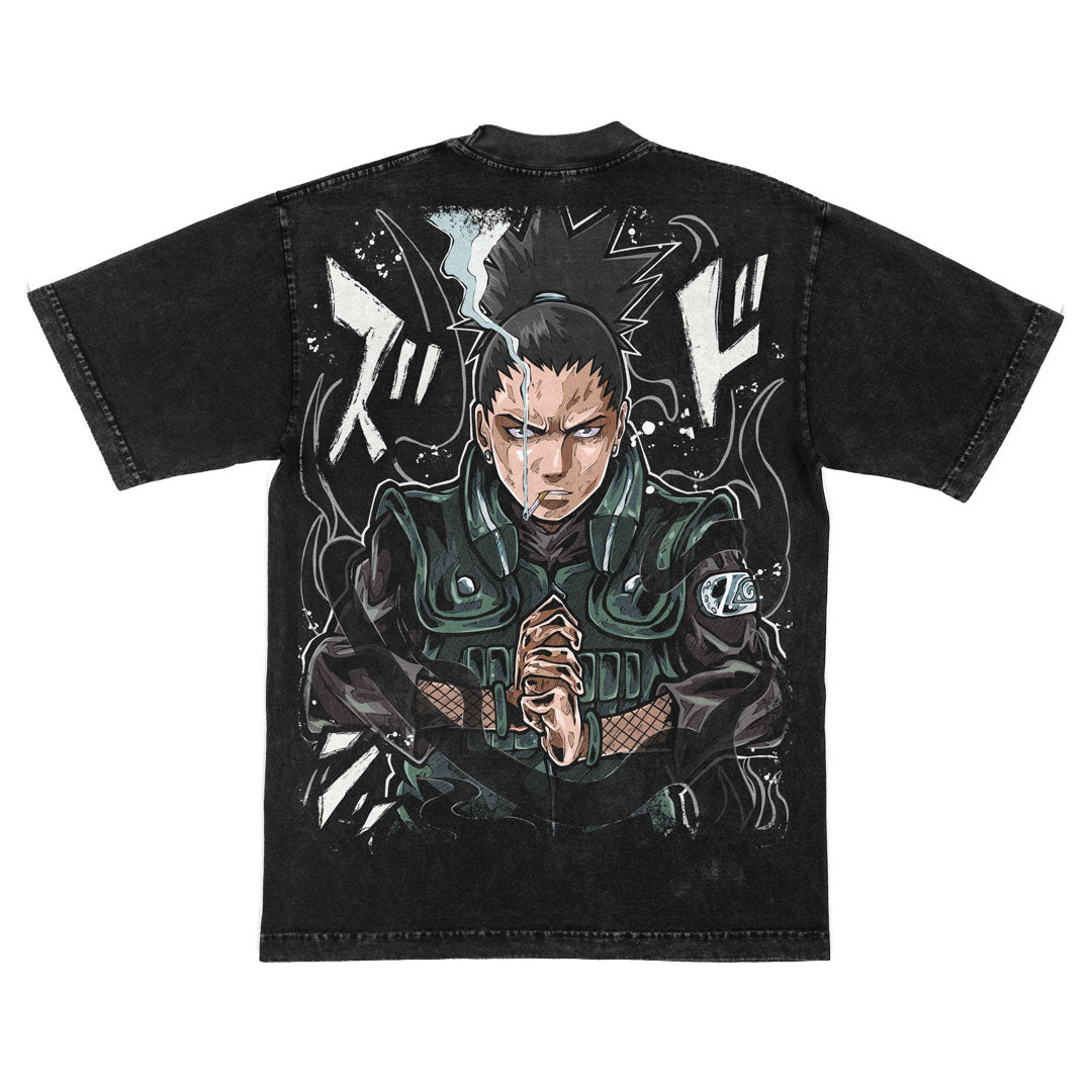 Umbral Unseen Heavyweight Mineral Wash Tee - Black