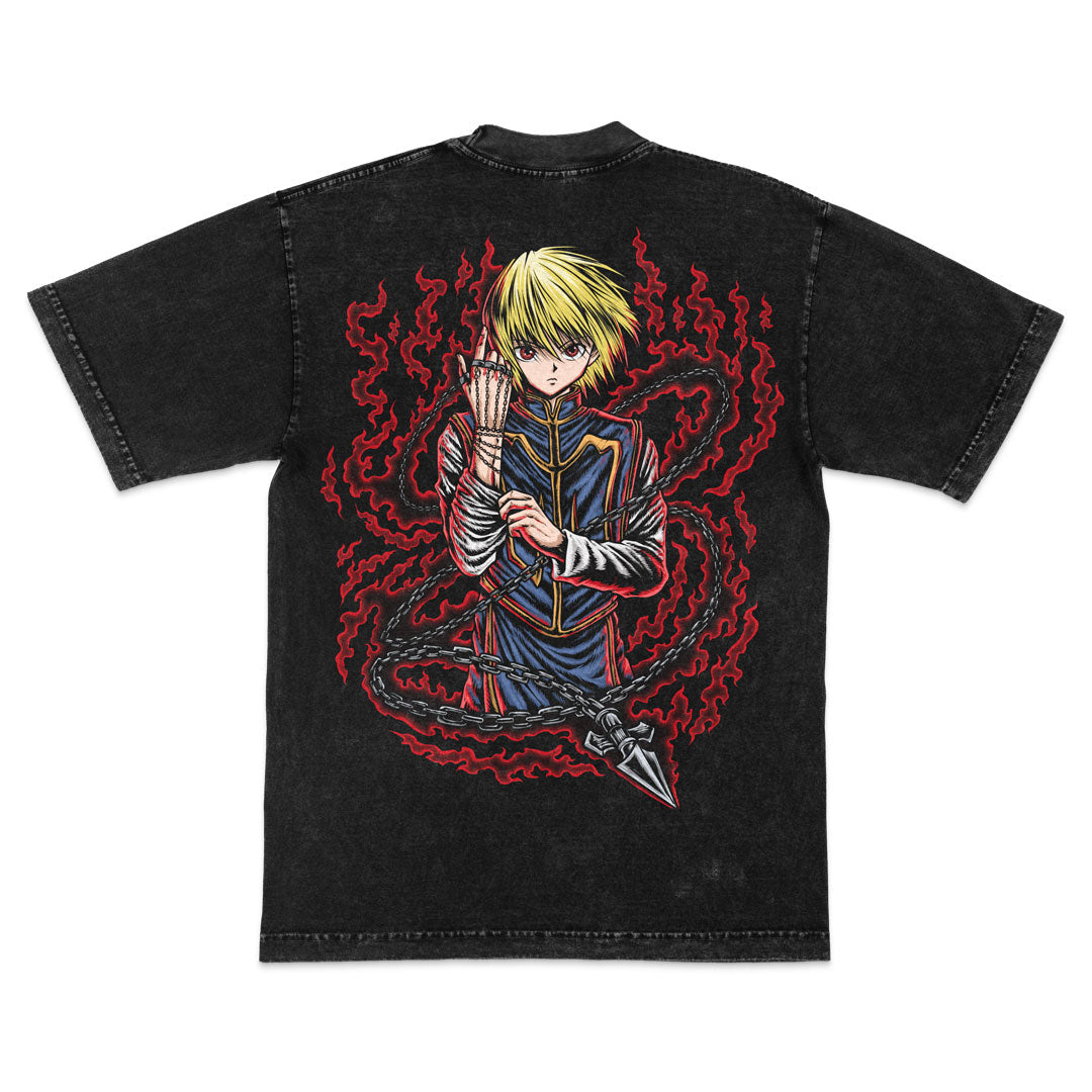 The Last Kurta Heavyweight Mineral Wash Tee - Black
