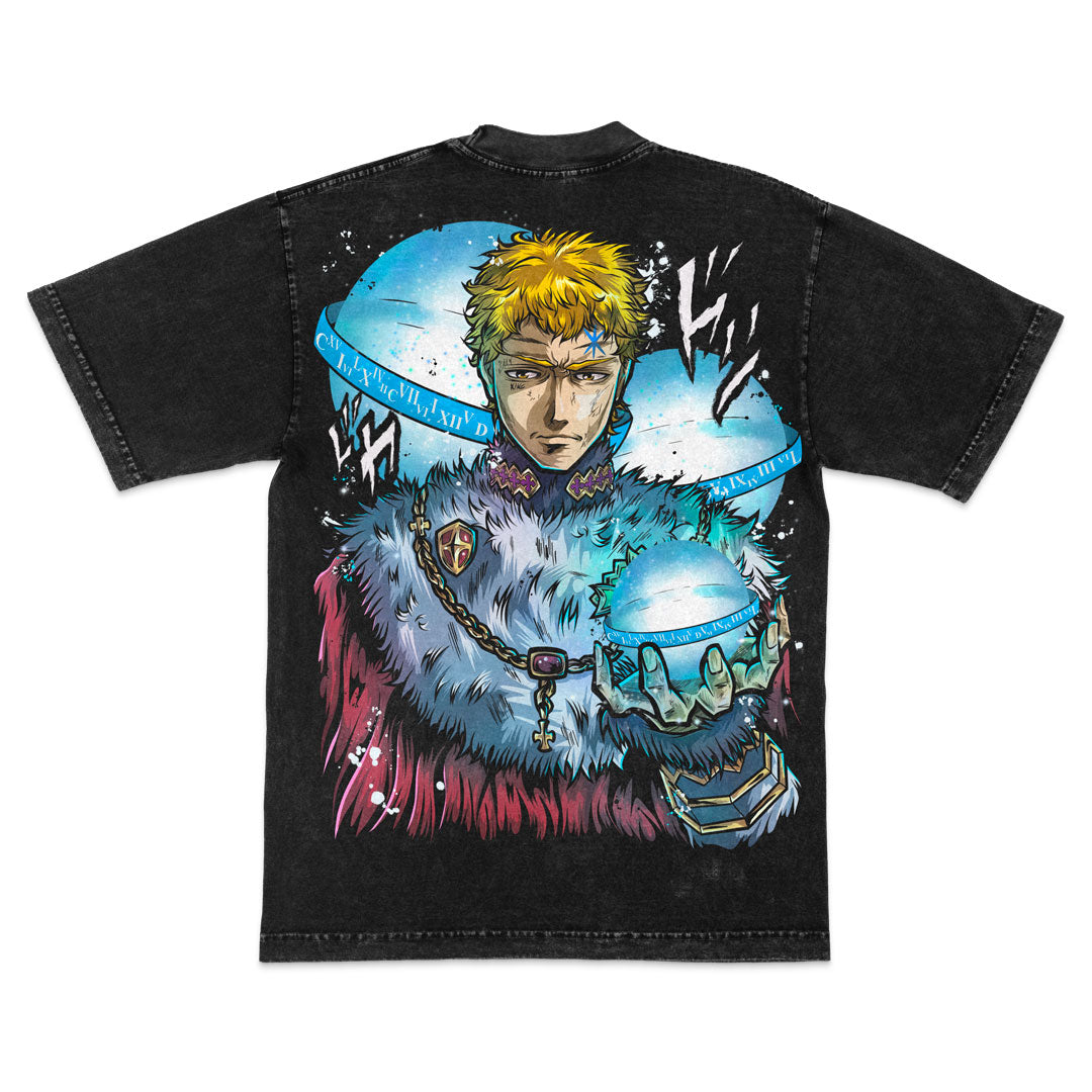 Time Magic Heavyweight Mineral Wash Tee - Black
