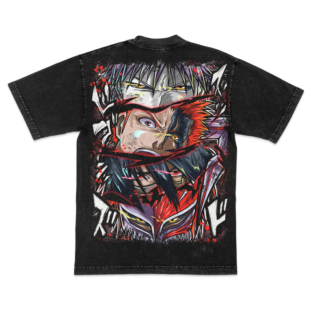 Multiform Heavyweight Mineral Wash Tee - Black