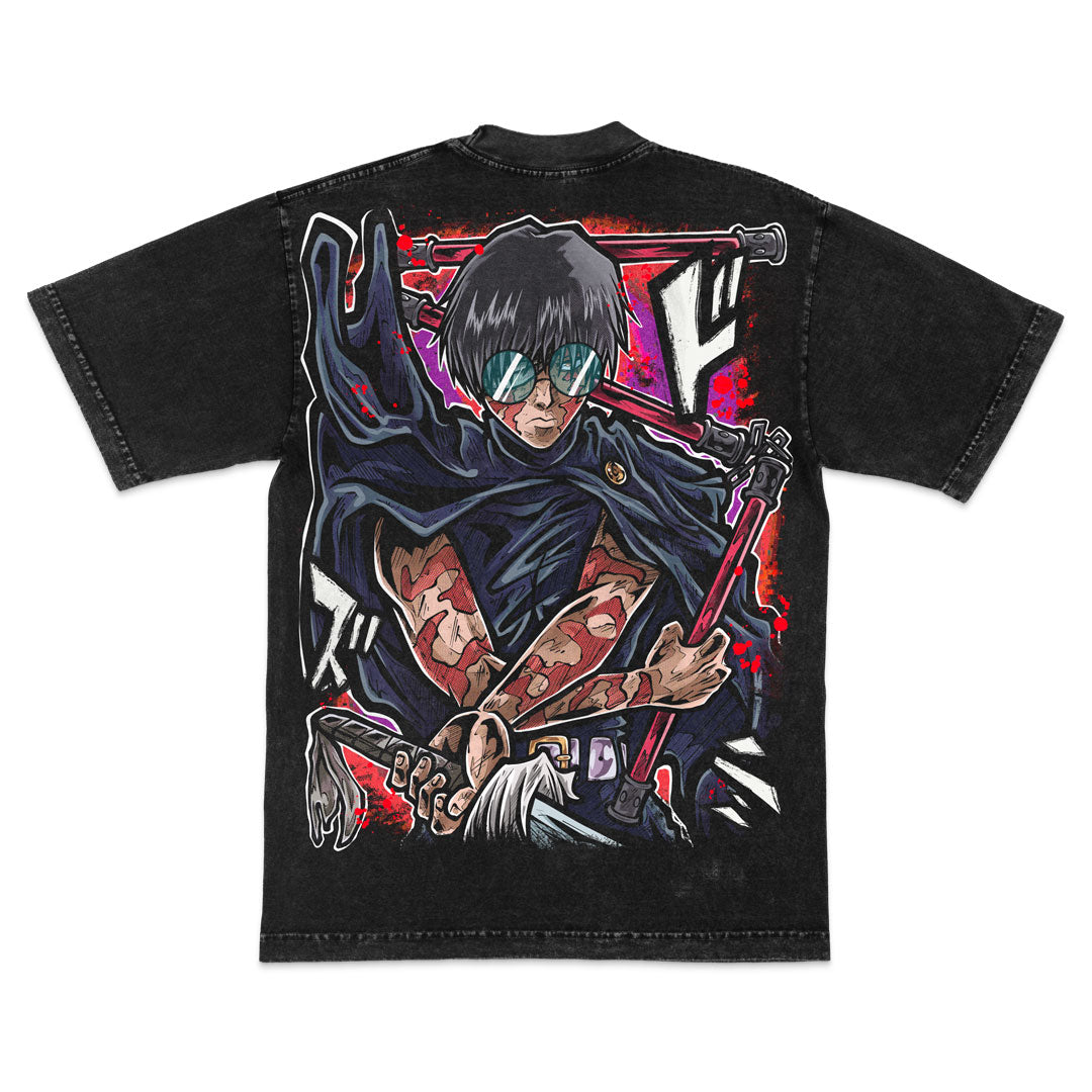 Marked Maverick Heavyweight Mineral Wash Tee - Black