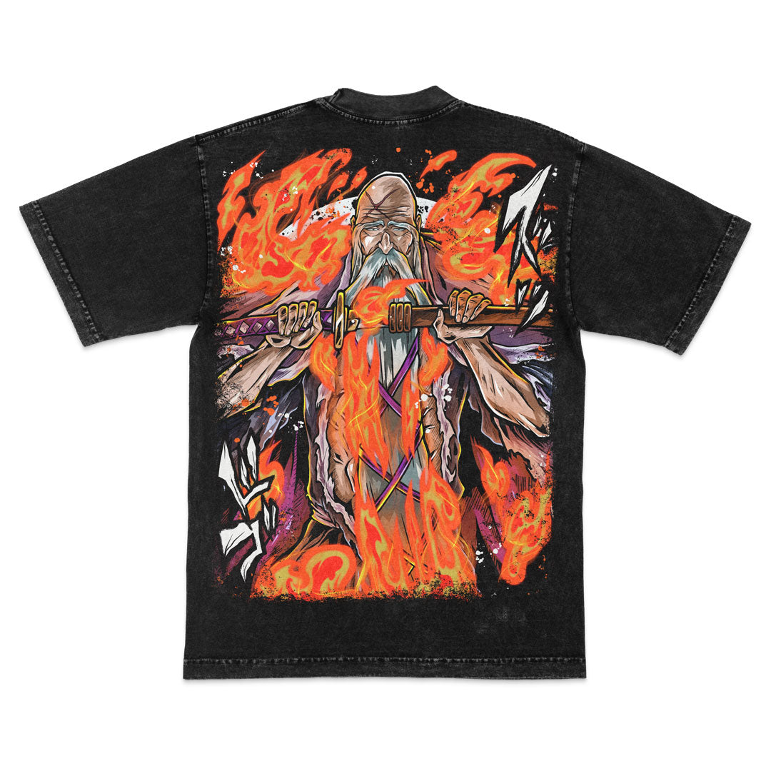 Oldest Captain Heavyweight Mineral Wash Tee - Black