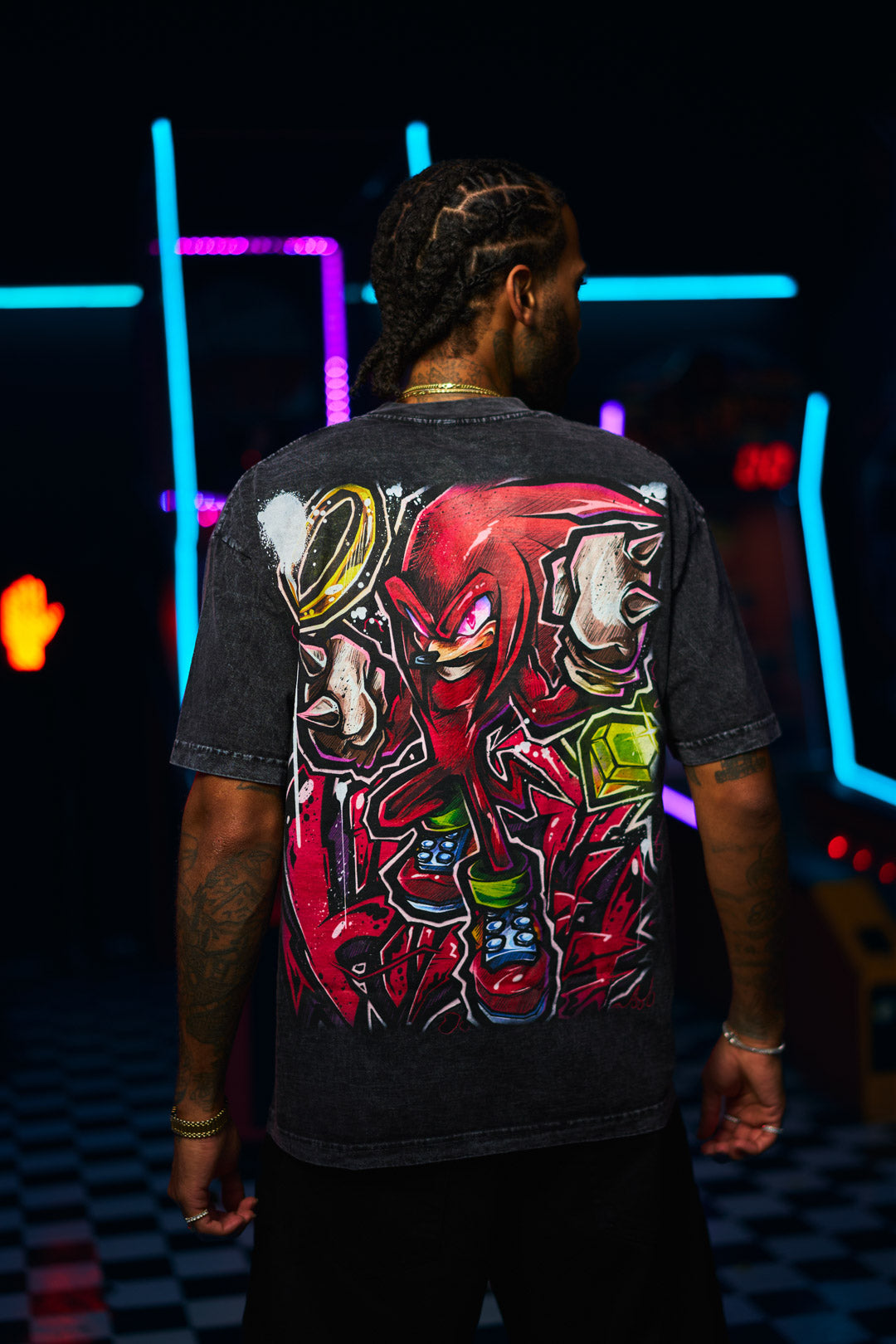 Master Guardian Mineral Wash Tee - Black