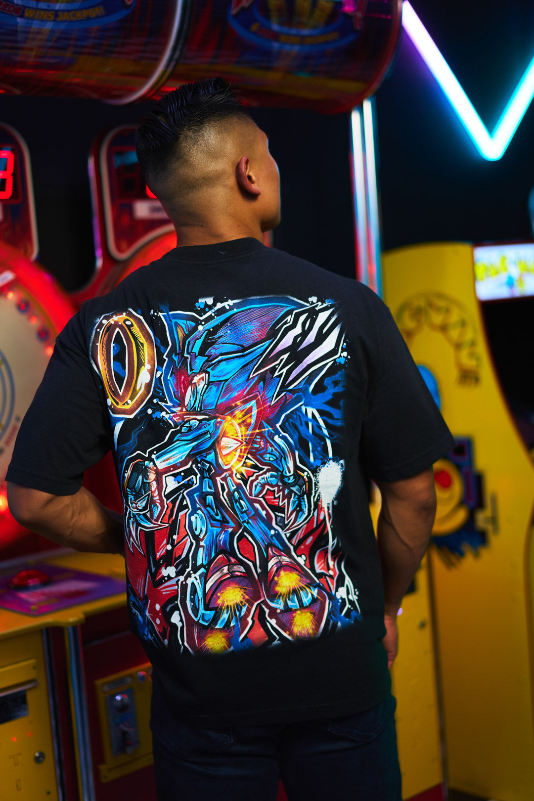Metal Overdrive Heavyweight Tee - Black