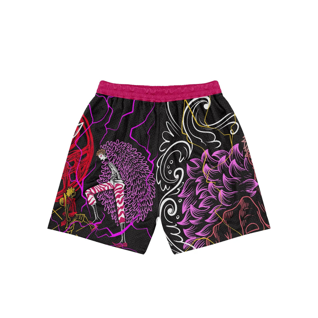 String Dominion Mesh Shorts - Black