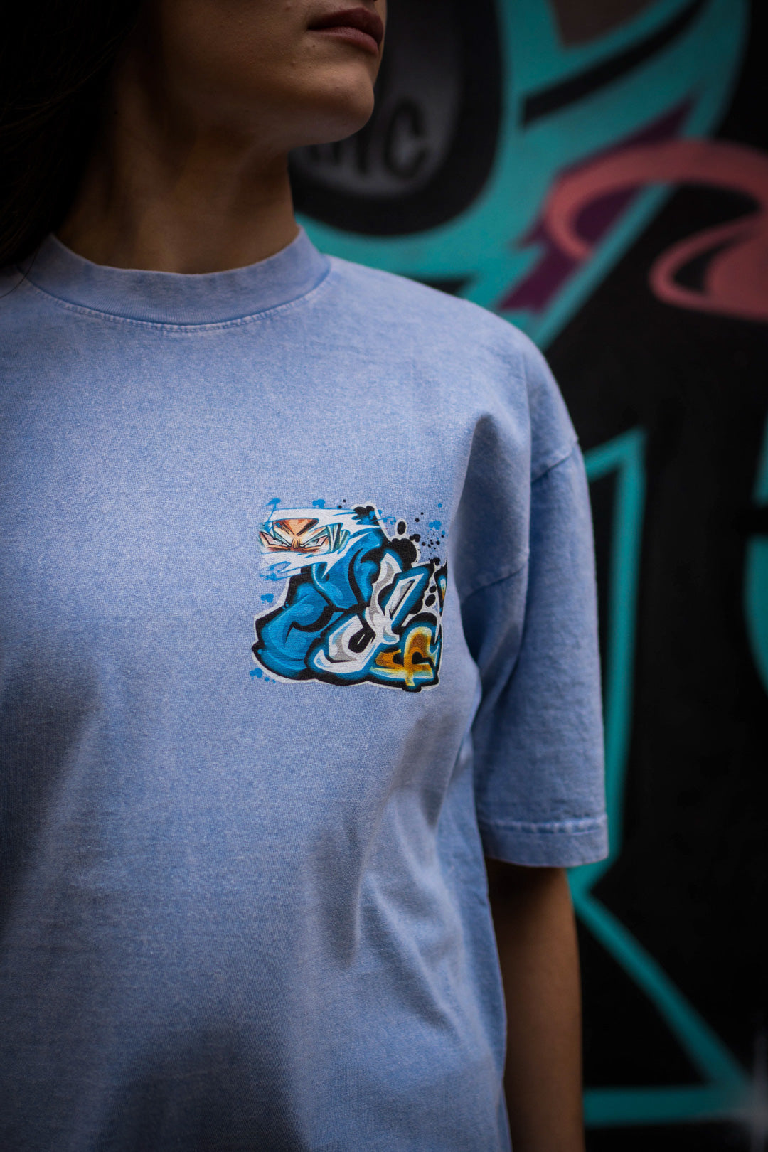 Limitless Instinct Heavyweight Mineral Wash Tee - Arctic