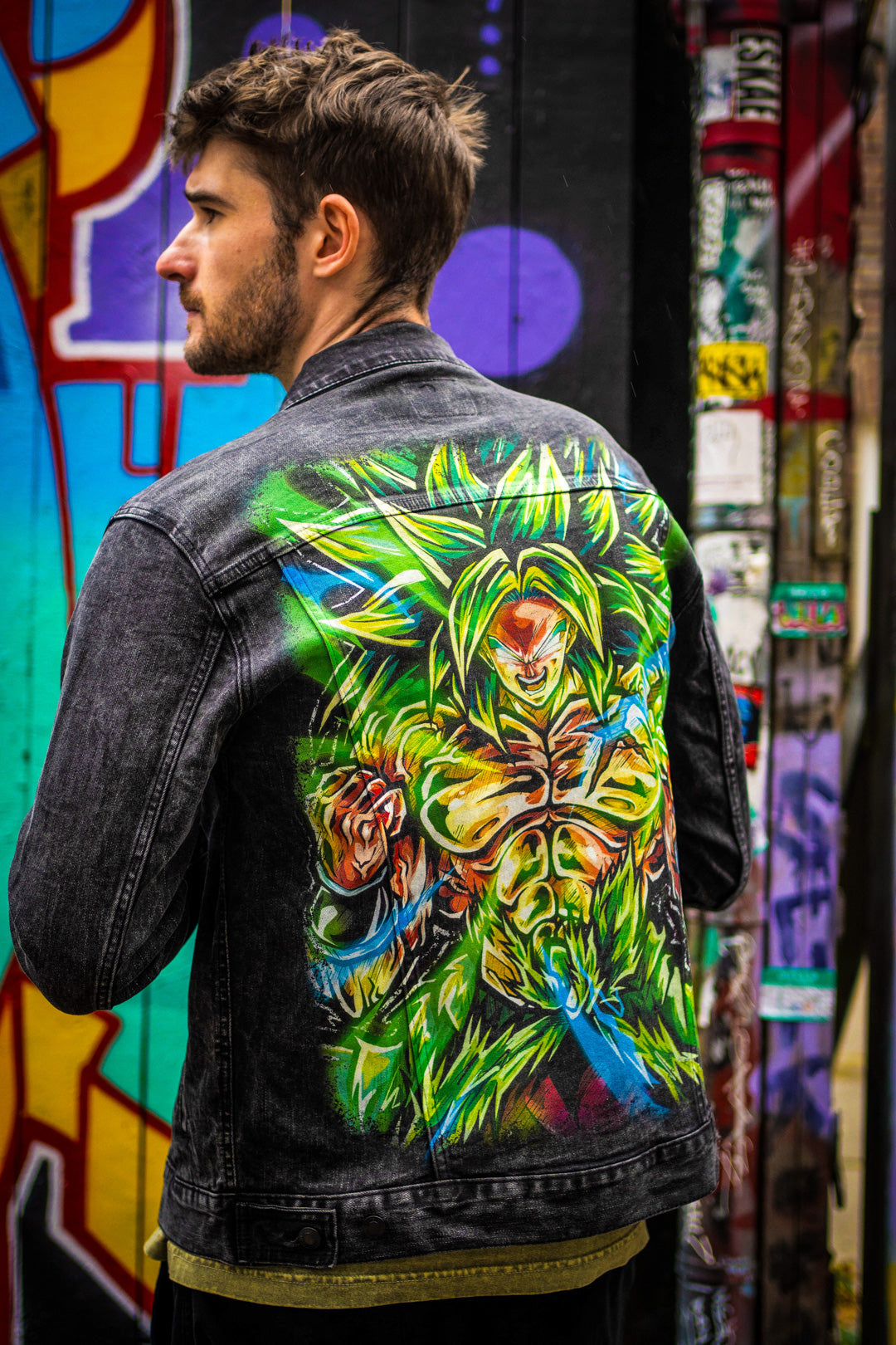 Legend's Wrath Denim Jacket - Black