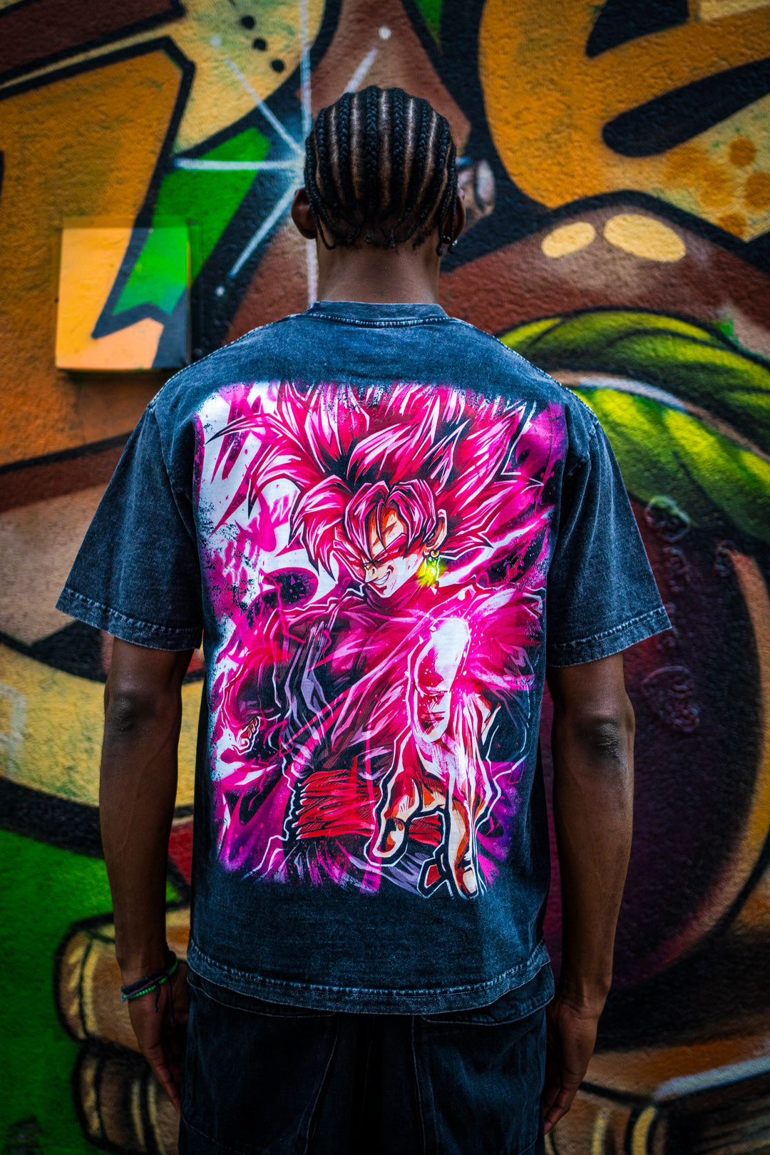 Malevolent Rose Heavyweight Mineral Wash Tee - Black