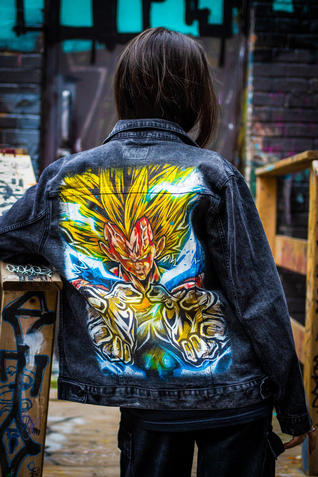 Pride Reforged Denim Jacket - Black