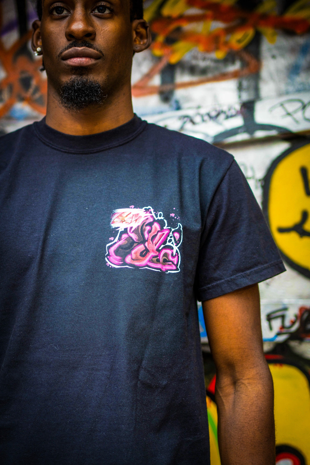 Malevolent Rose Heavyweight Tee - Black