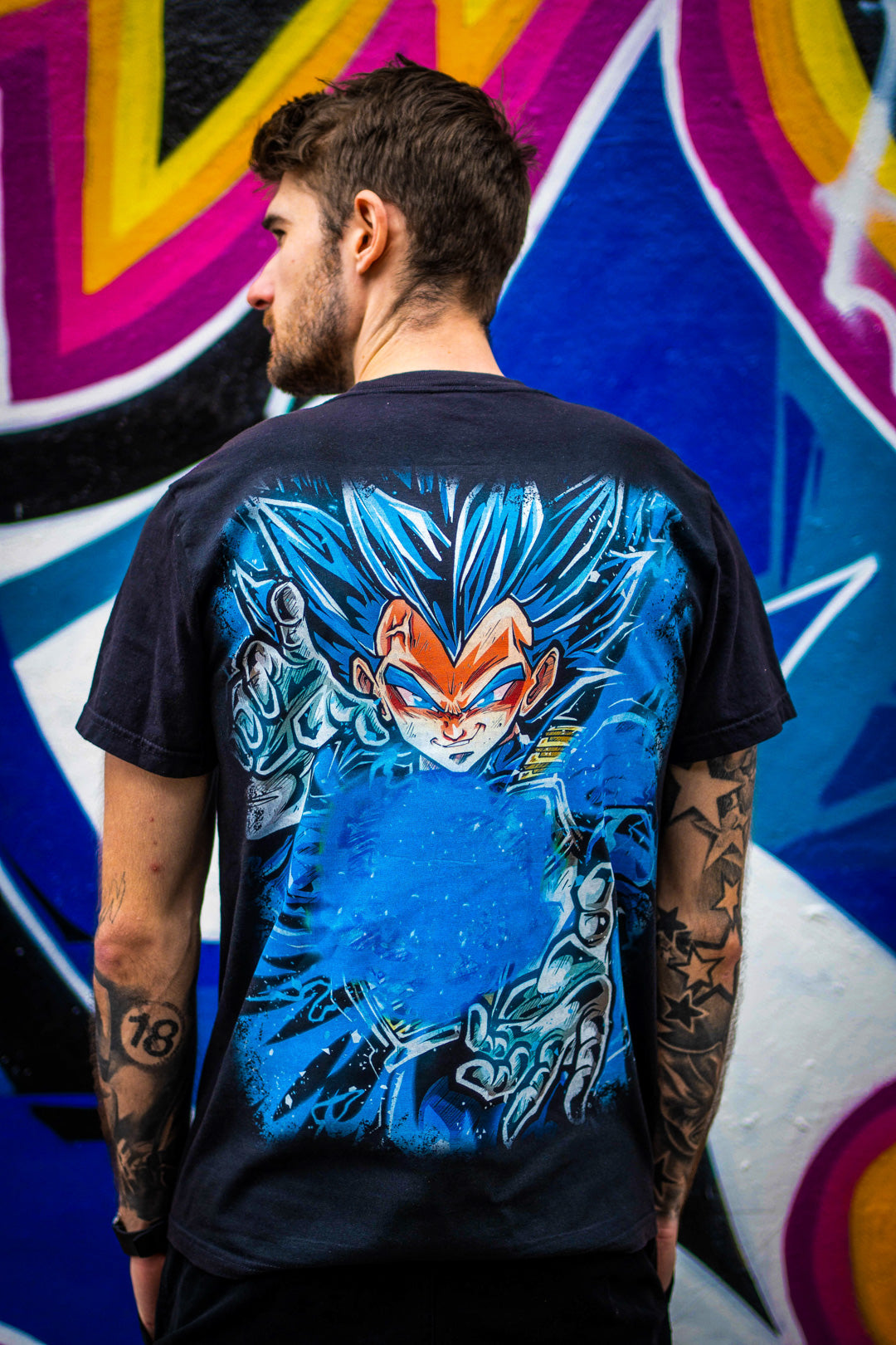 Galactic Ascension Heavyweight Tee - Black