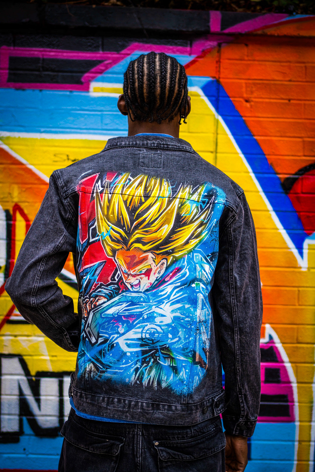 Blade of Hope Denim Jacket - Black