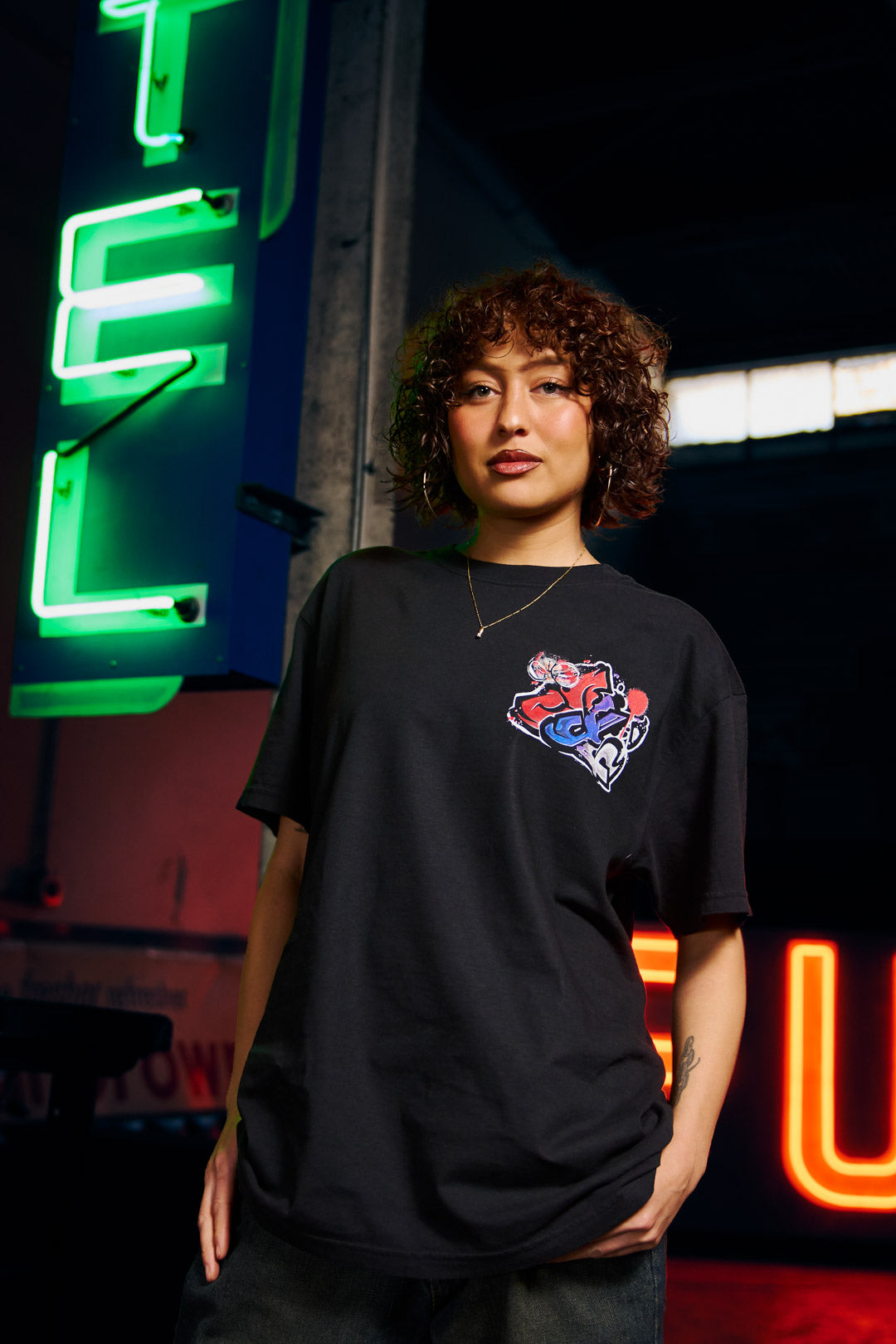 Turbo Mode Heavyweight Tee - Black
