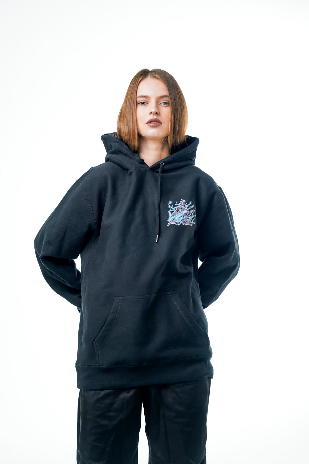 Uchiha Prodigy Heavyweight Hoodie - Black