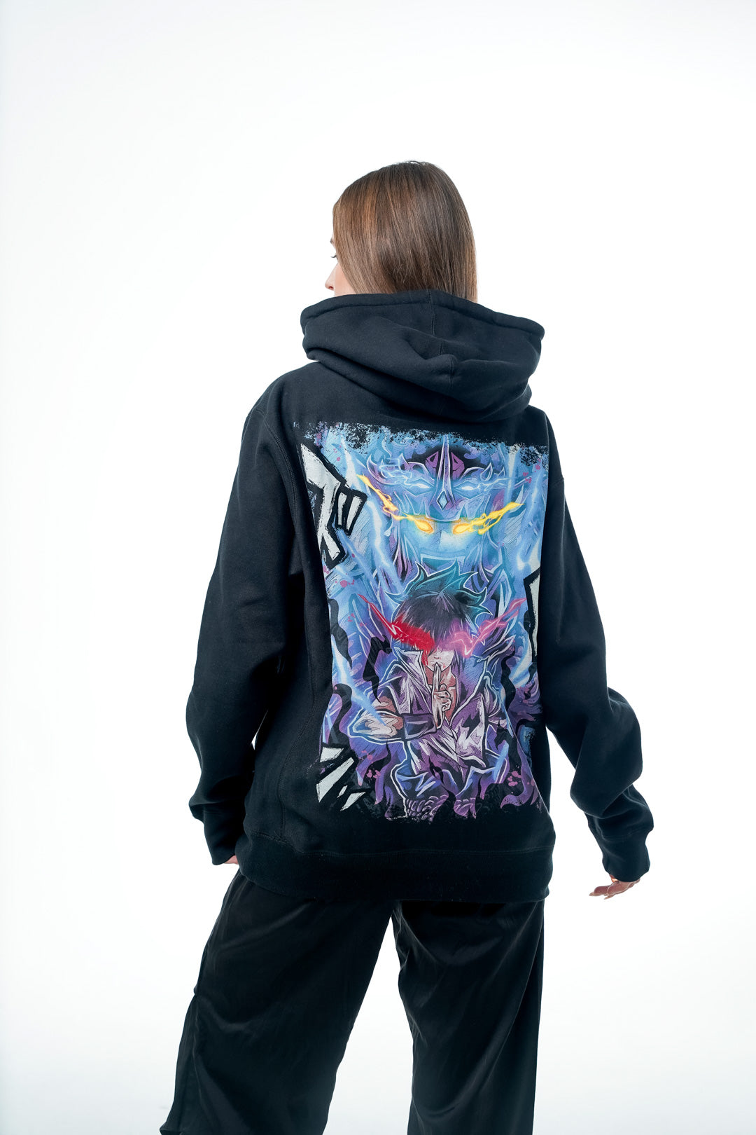 Uchiha Prodigy Heavyweight Hoodie - Black