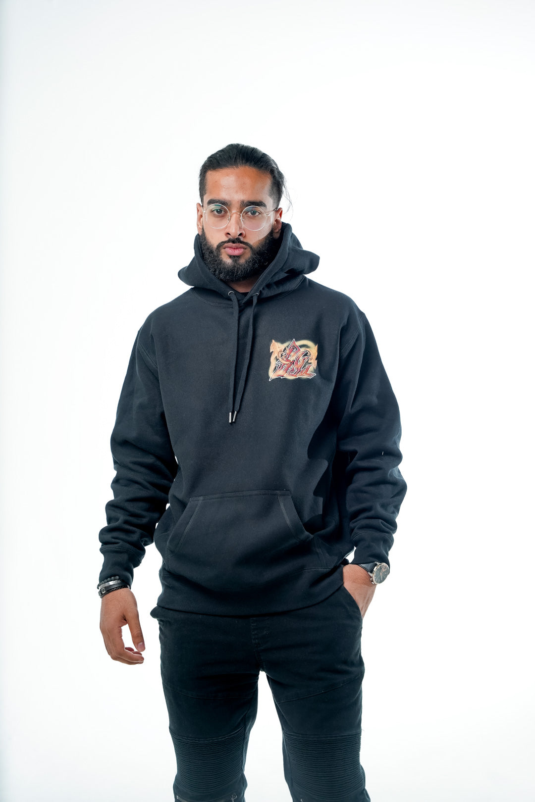 Desert's Wrath Heavyweight Hoodie - Black