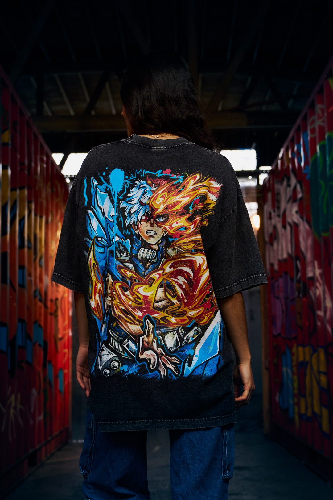 Duality Heavyweight Mineral Wash Tee - Black