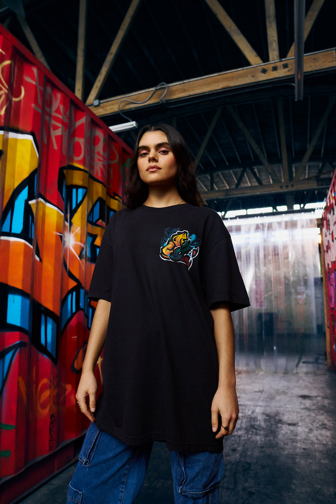 Weight of One Heavyweight Tee - Black