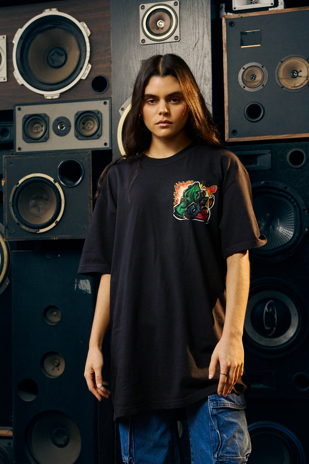 Ground Zero Heavyweight Tee - Black