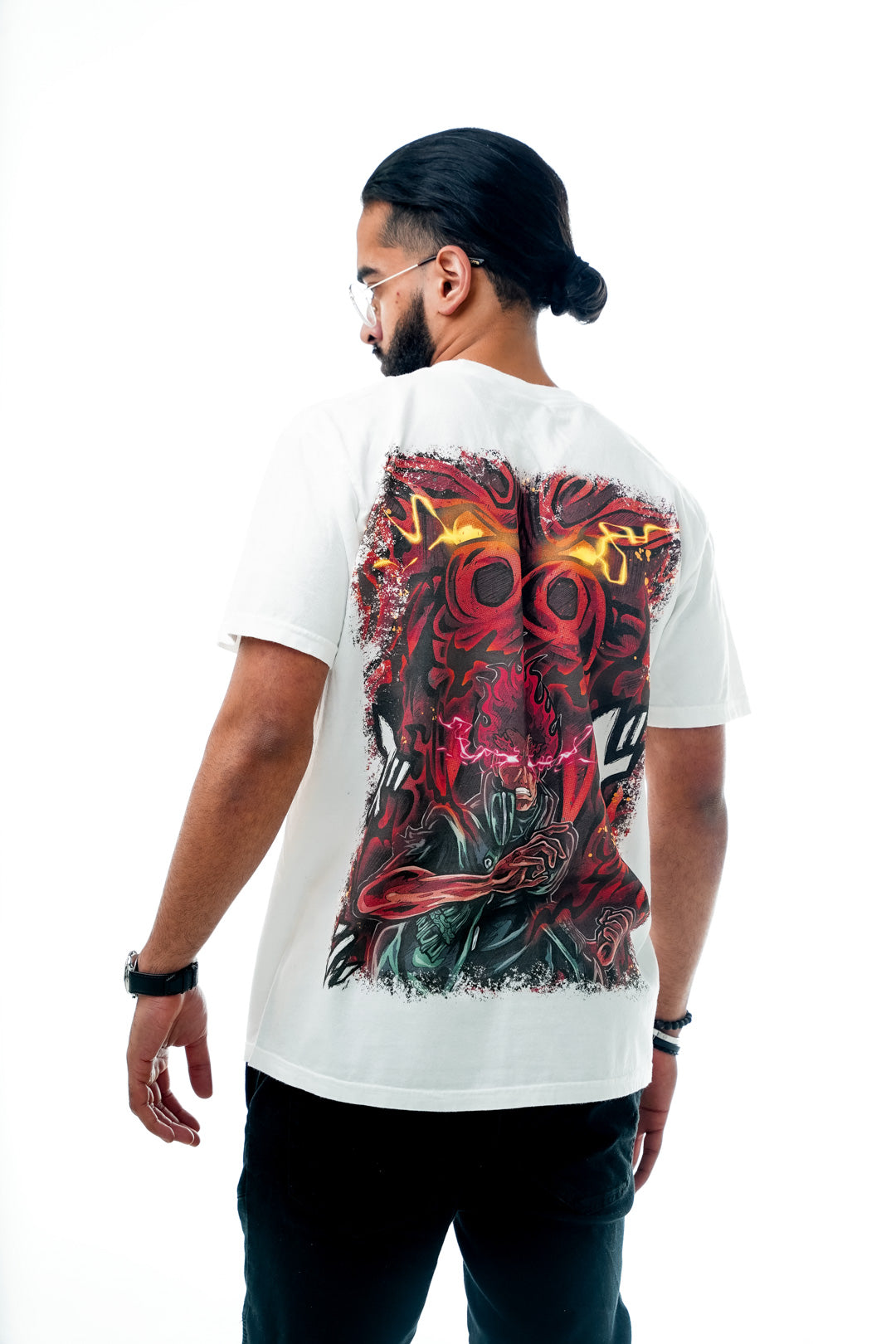 Blood Aura Heavyweight Tee - White