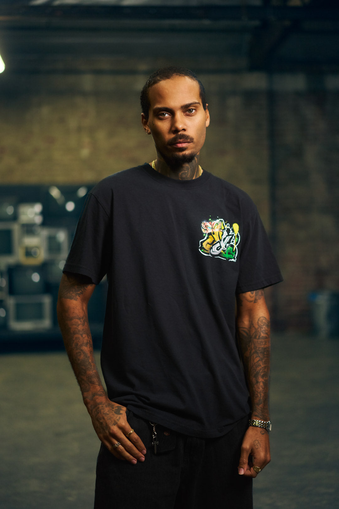 Rift of Titans Heavyweight Tee - Black