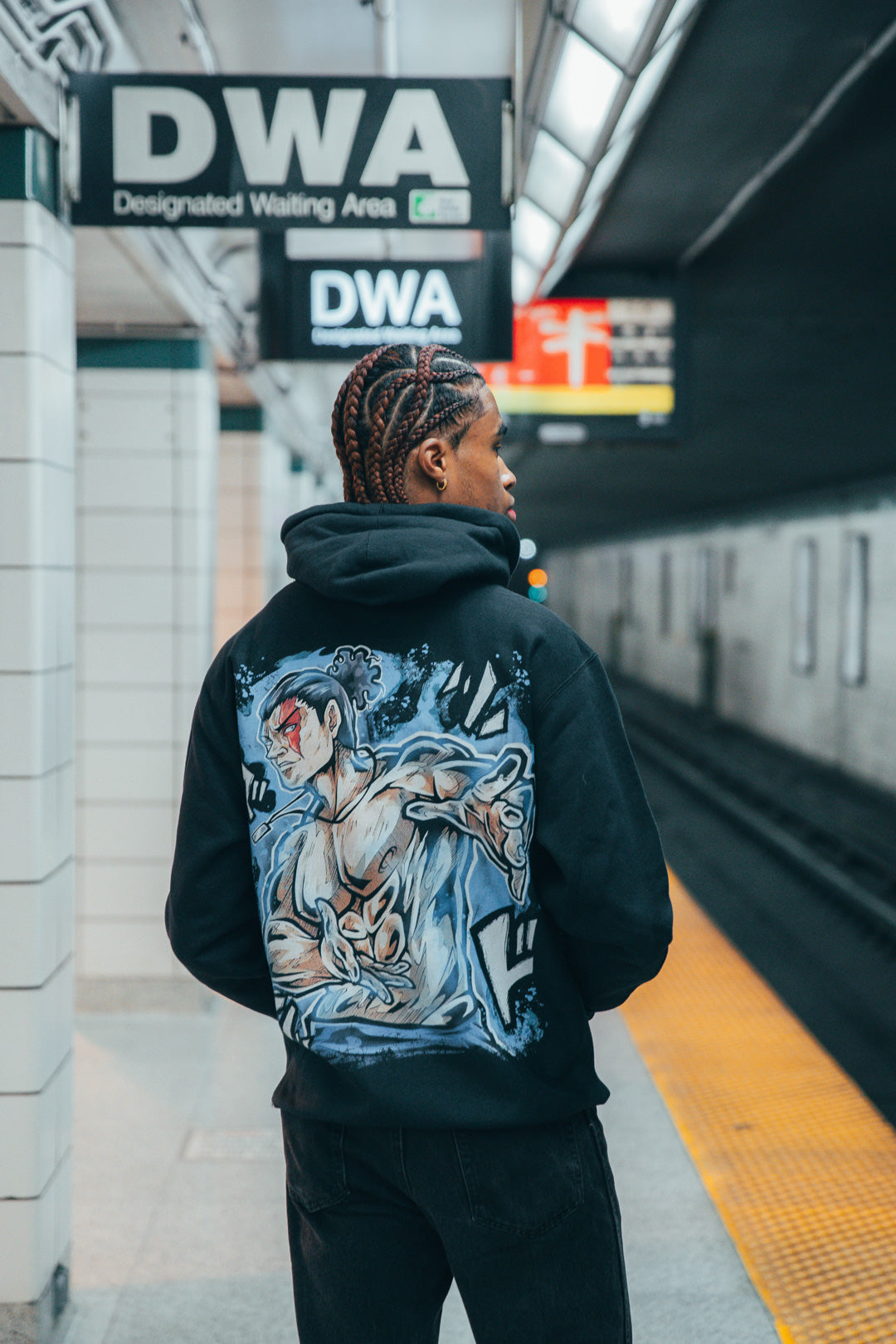 Brotherly Brawler Heavyweight Hoodie - Black