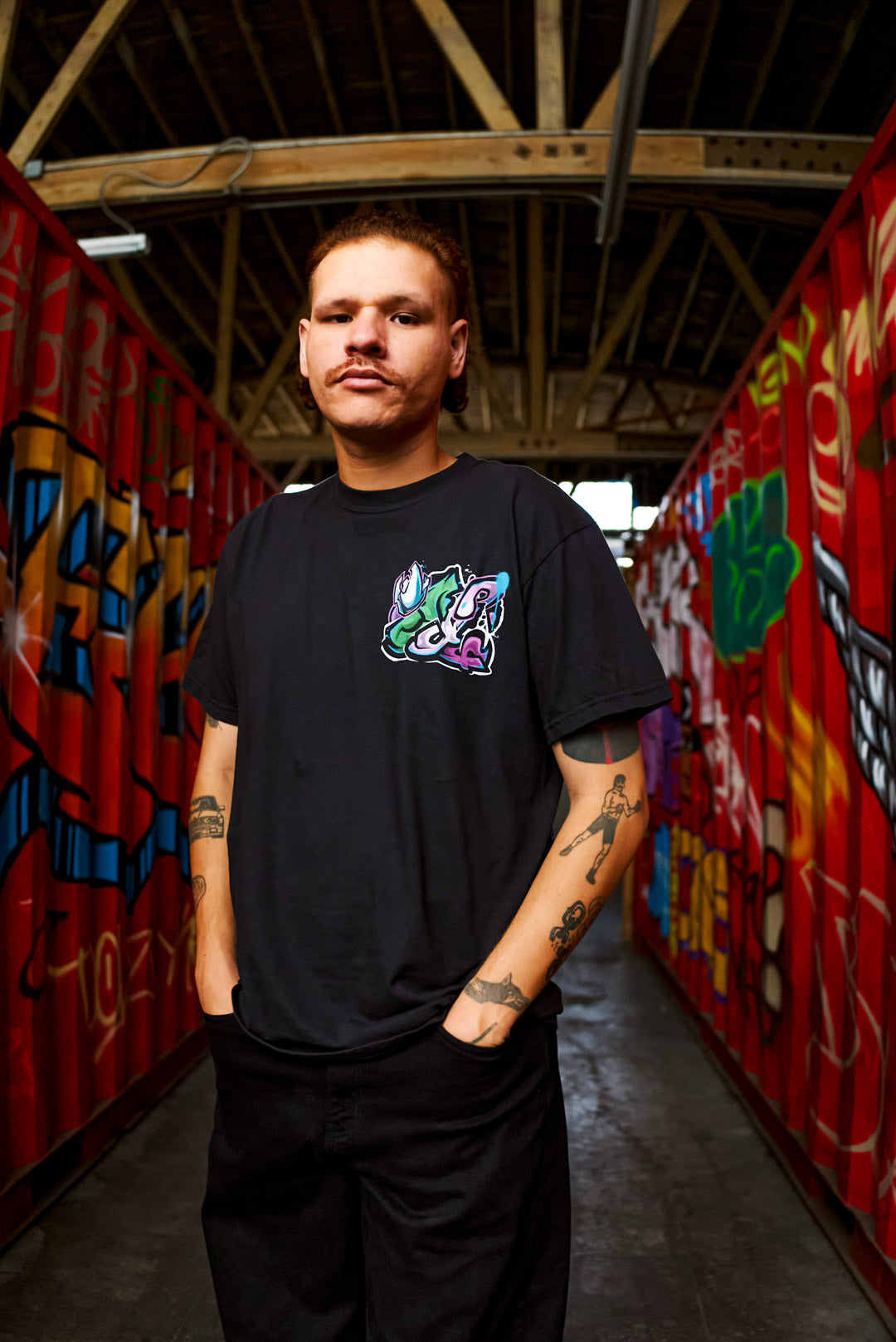 Genesis Clash Heavyweight Tee - Black