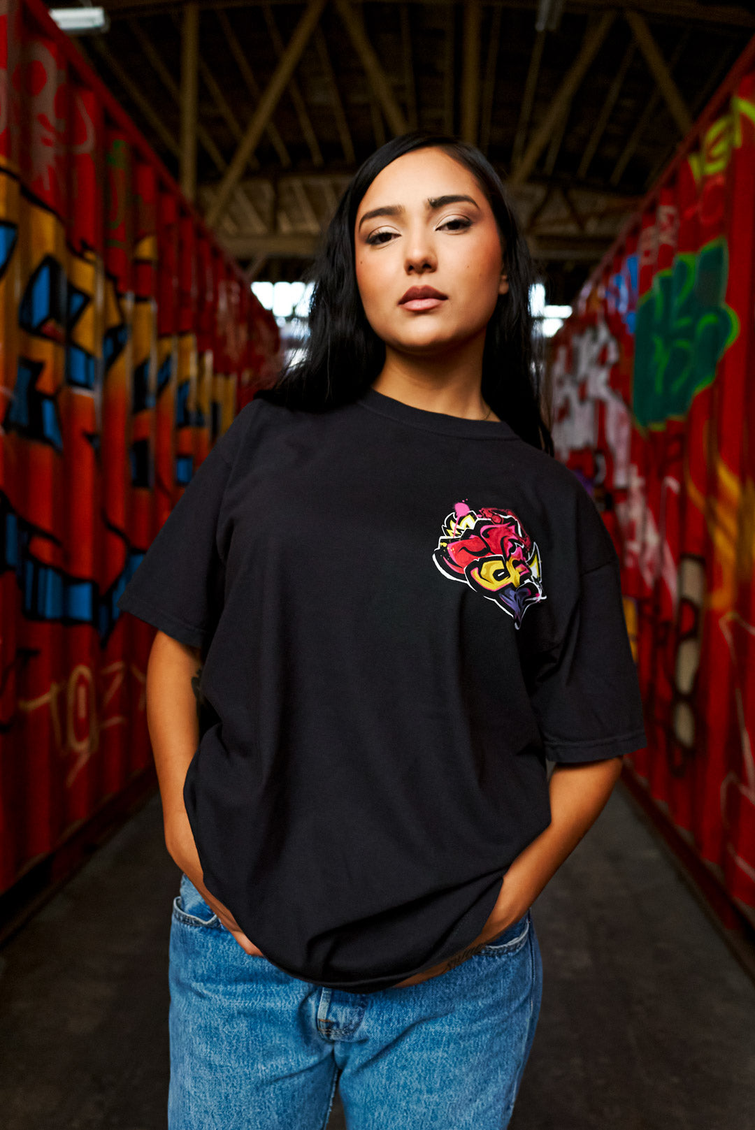 Champion's Charge Heavyweight Tee - Black