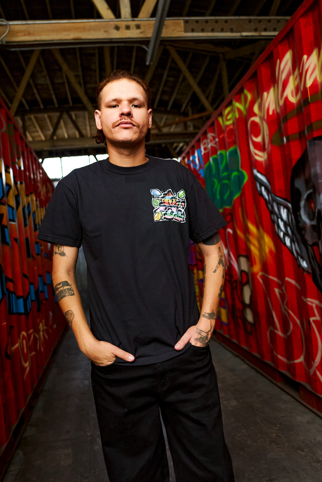 Evolutionary Path Heavyweight Tee - Black