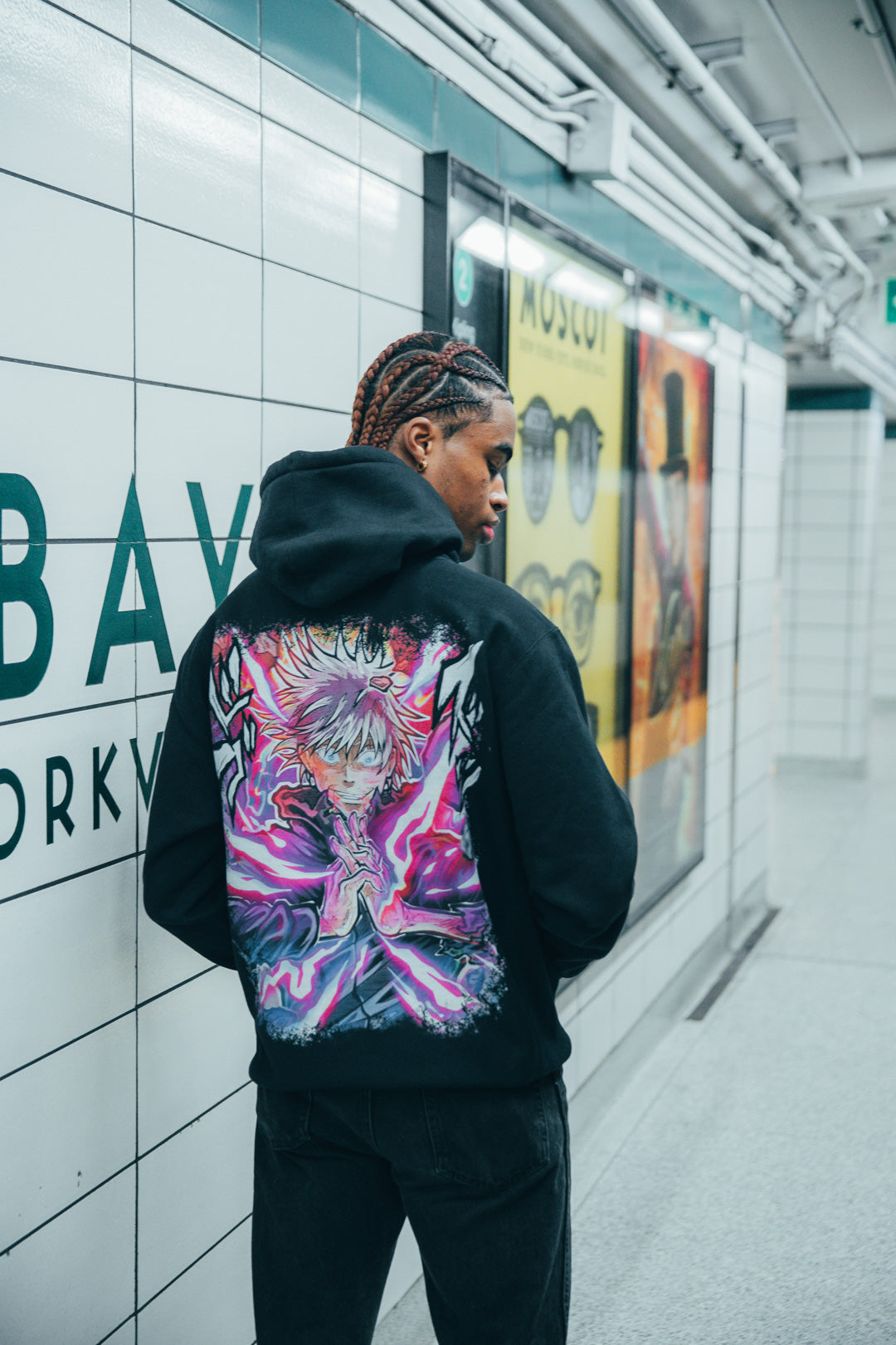 Unrestrained Havoc Heavyweight Hoodie - Black