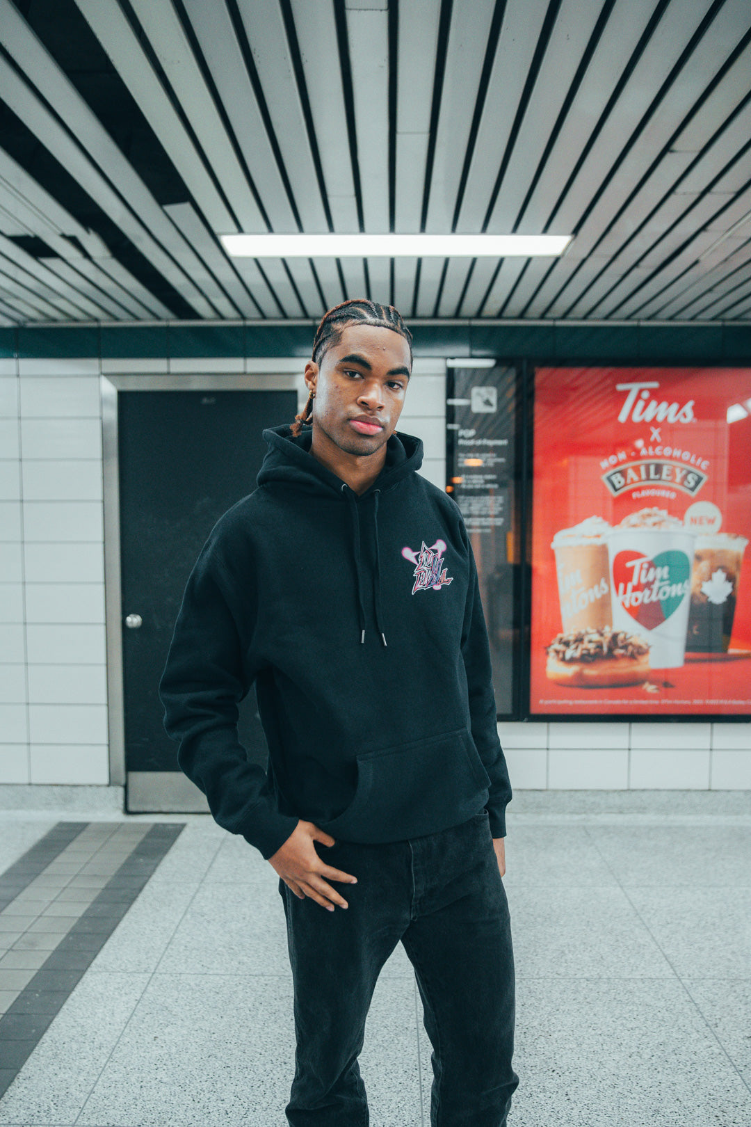 Shikigami Shaman Heavyweight Hoodie - Black