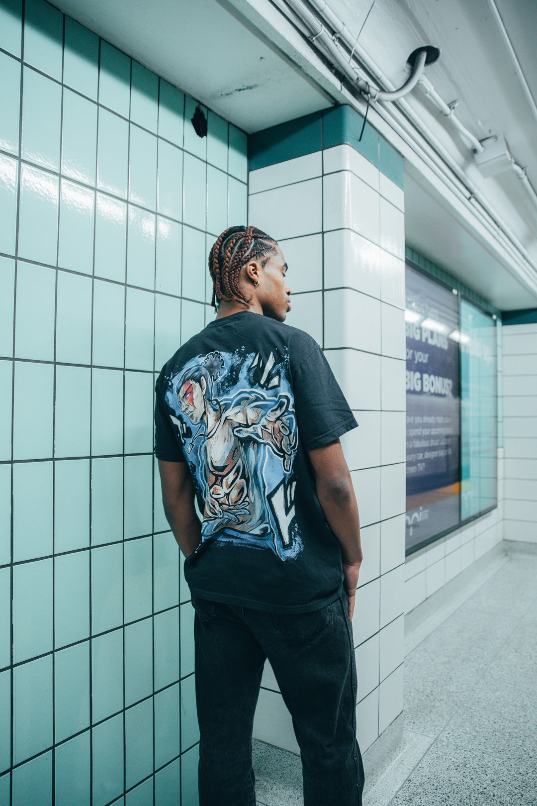 Brotherly Brawler Heavyweight Tee - Black