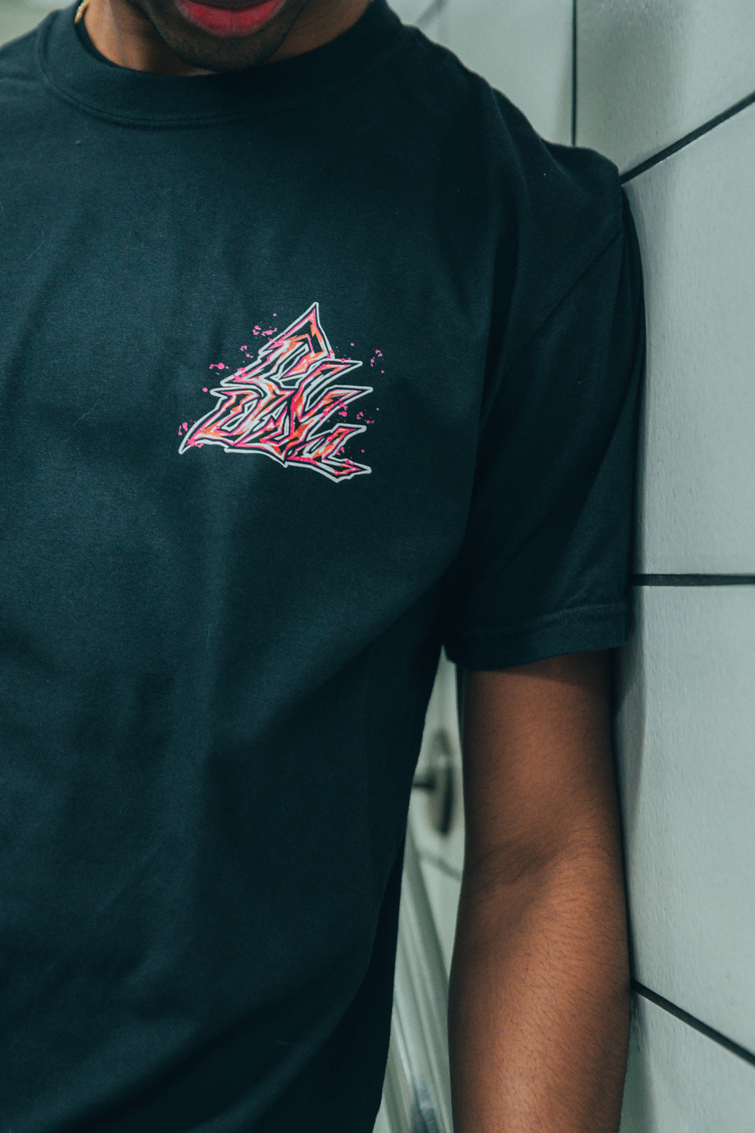 Marked Maverick Heavyweight Tee - Black